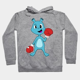 Alien Boxer Boxing gloves Hoodie